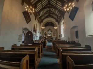church aisle
