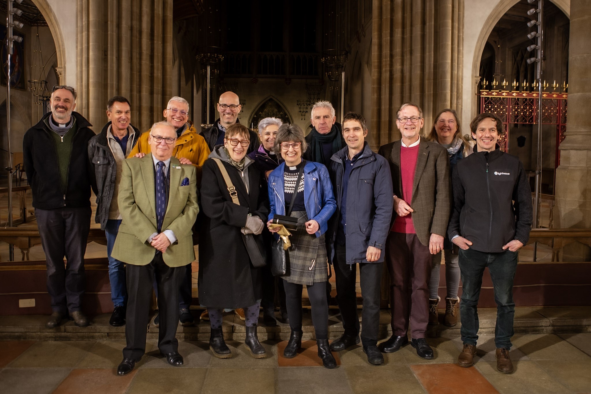 Sally Gaze with others