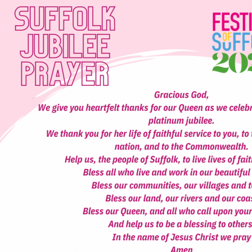 Open Suffolk Jubilee Prayer